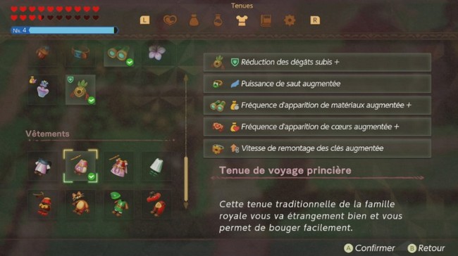 Tenue de voyage princière