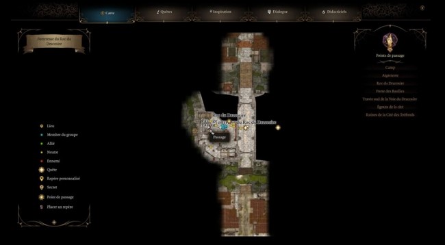 accéder à l’Antre du Dracosire dans Baldur’s Gate 3