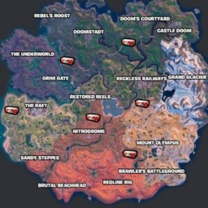 Où trouver les Coffres Stark Industries dans Fortnite