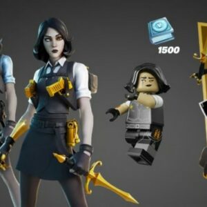 cosmétiques inclus dans le pack Quêtes Toucher D’Or dans Fortnite.