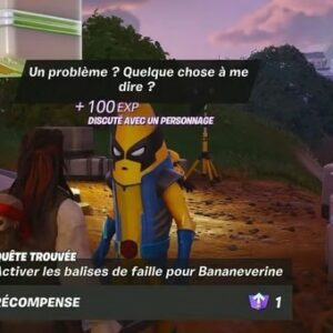 Comment débloquer la quête secrète de Bananeverine dans Fortnite