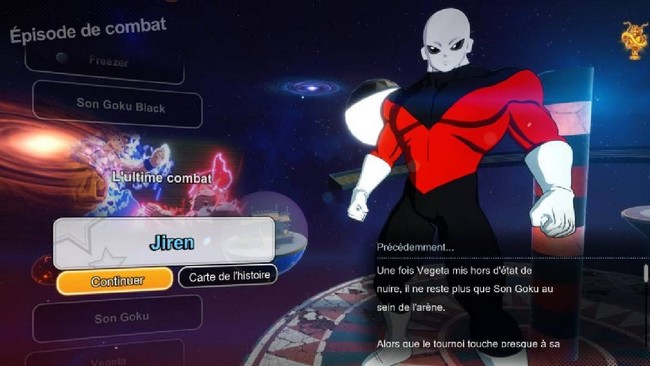 Comment débloquer l’histoire de Jiren dans Dragon Ball Sparking Zero