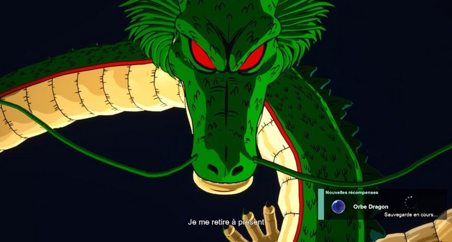 Orbes Dragon dans Dragon Ball Sparking Zero