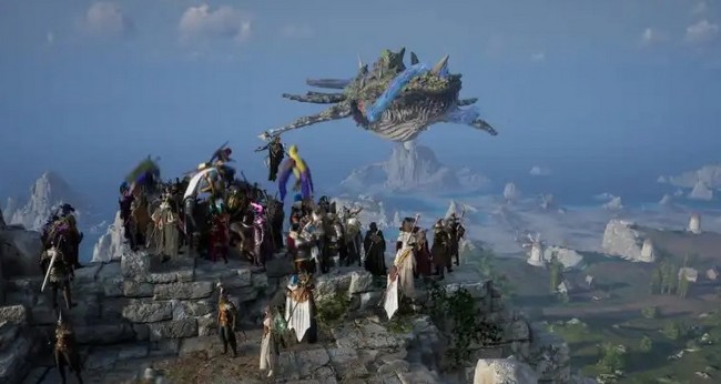 chevaucher la Gigantrite dans Throne and Liberty