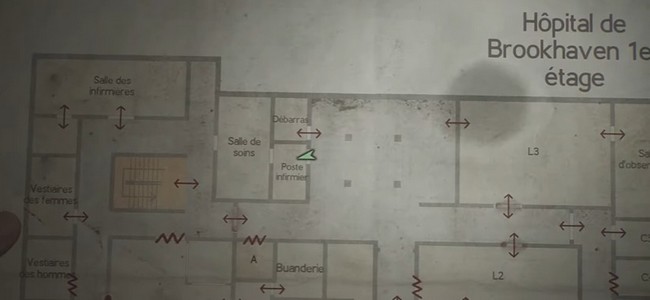 code de la porte du Poste infirmier dans Silent Hill 2 REMAKE