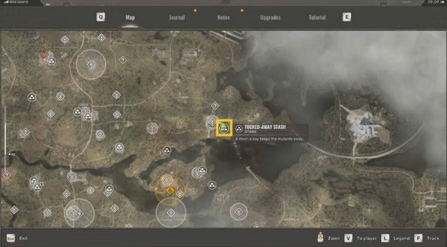 île sauvage dans Stalker 2