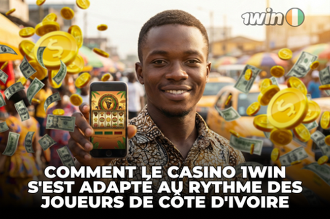 1Win Casino en Côte d'Ivoire — format de jeu et habitudes du public local