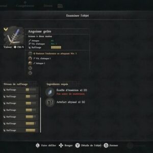 Angoisse gelée Crimson Desert