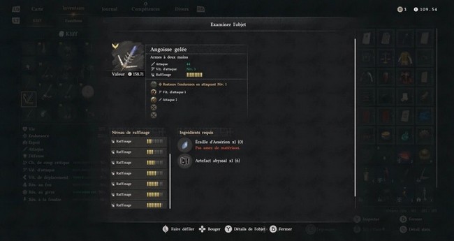 Angoisse gelée Crimson Desert