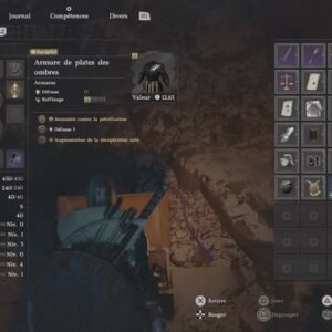 Armure De Plates Des Ombres dans Crimson Desert