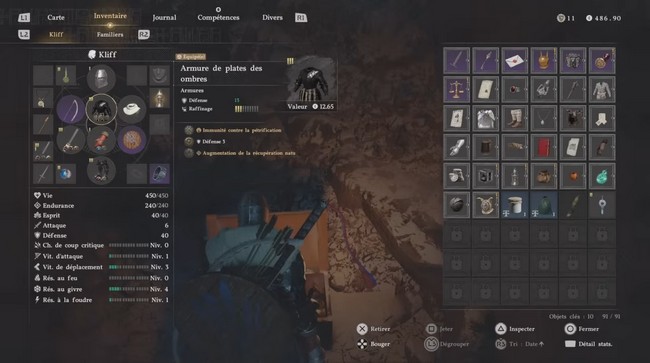 Armure De Plates Des Ombres dans Crimson Desert