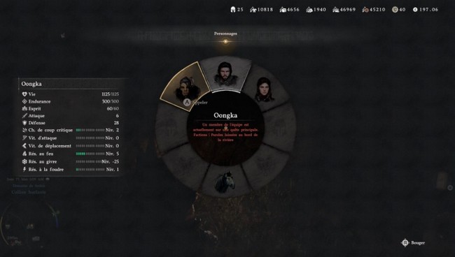 Changer de personnage jouable sur Crimson Desert