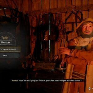 soigner votre cheval Crimson Desert