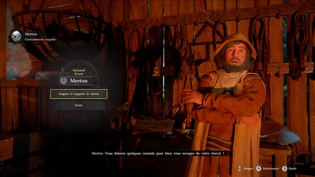 soigner votre cheval Crimson Desert