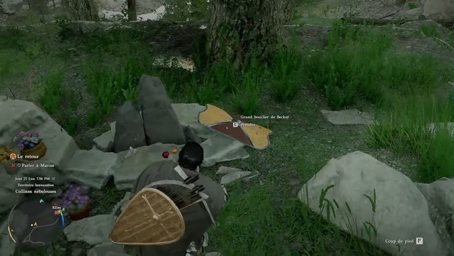 Défi _ battre 3 ennemis à l'aide d'un bouclier - Crimson Desert