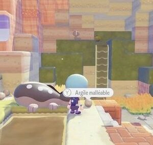 Emplacement Argile malléable Pokémon Pokopia