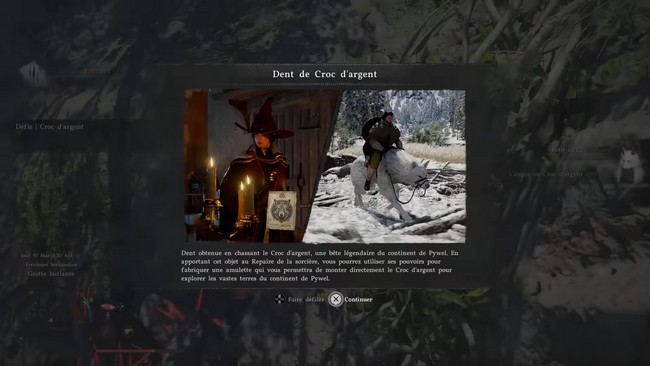 Emplacement Loup Croc d'Argent Crimson Desert