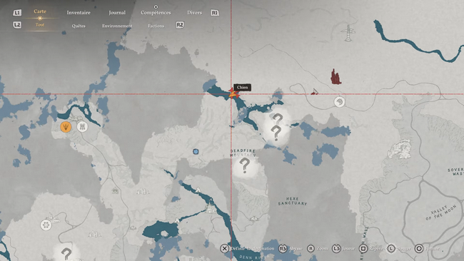 Emplacement de l'Armure de Plates de Malafroid Crimson Desert