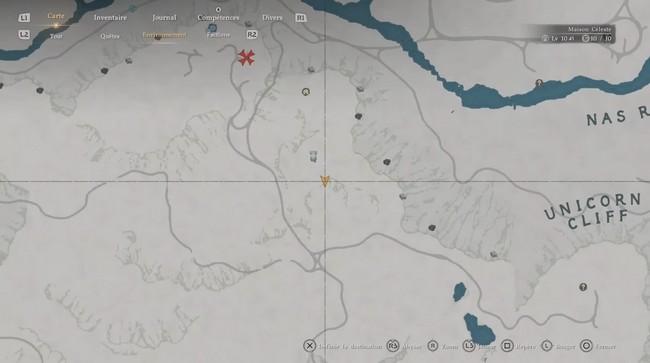 Emplacement du diamant dans Crimson Desert