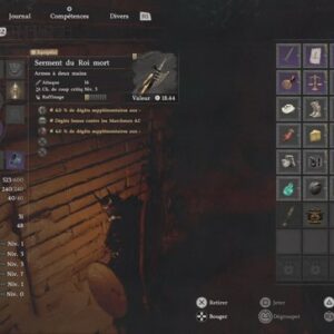 Lance Serment du Roi Mort Crimson Desert