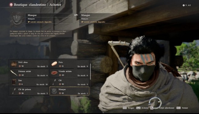 Le masque du vol-Crimson Desert