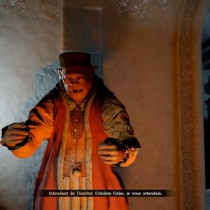 Parler à l'intendant de l'institut Crimson Desert