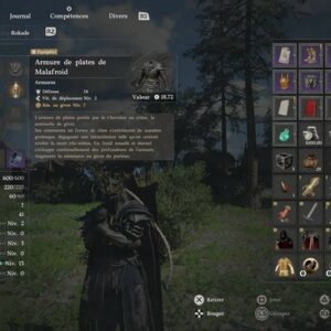 Armure de Plates de Malafroid