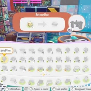 béton dans Pokémon Pokopia