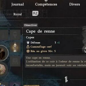 cape de renne Crimson Desert