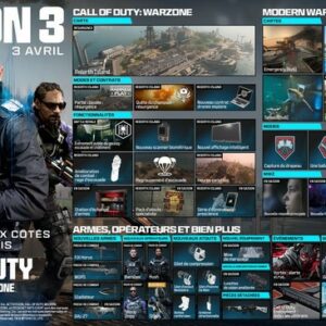 date de sortie de la Saison 3 de Warzone