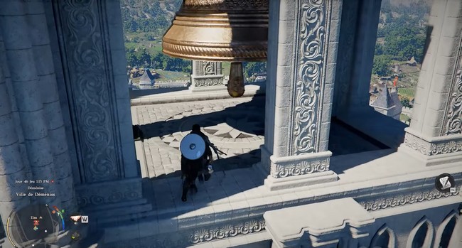 faire sonner la cloche de Déméniss dans Crimson Desert