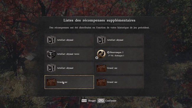 Comment obtenir des grands sacs Crimson Desert