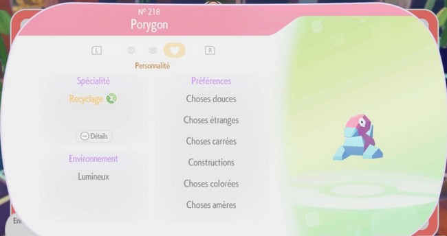 Porygon dans Pokémon Pokopia