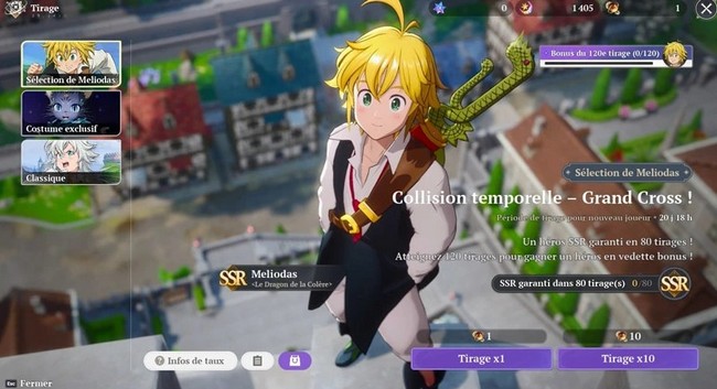 reroll dans The Seven Deadly Sins: Origin