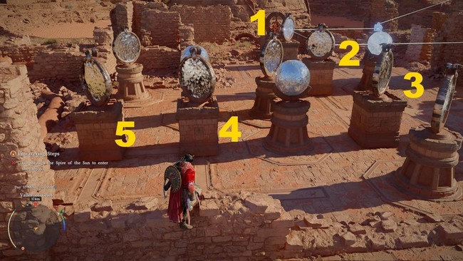 traverser la Flèche du Soleil pour entrer dans l'Abysse dans Crimson Desert