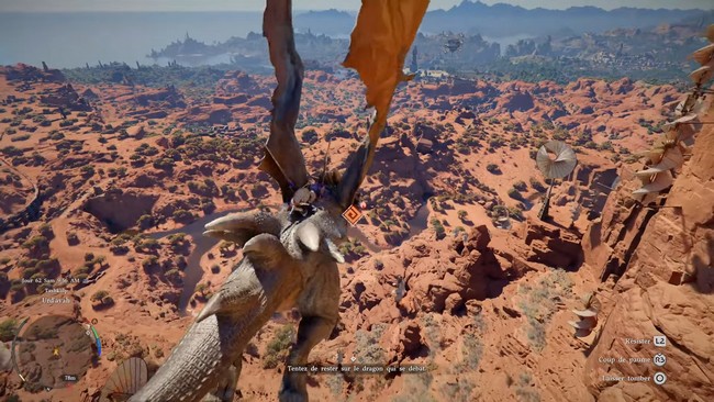 ôter la lance du dos du dragon dans Crimson Desert