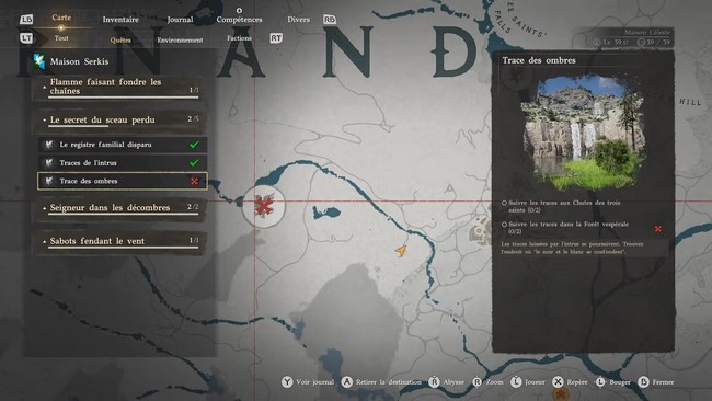 mission Trace des ombres