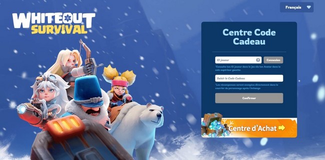 Comment utiliser les codes dans Whiteout Survival