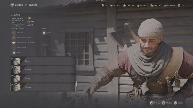 Ranch joue un rôle essentiel dans la récolte des ressources