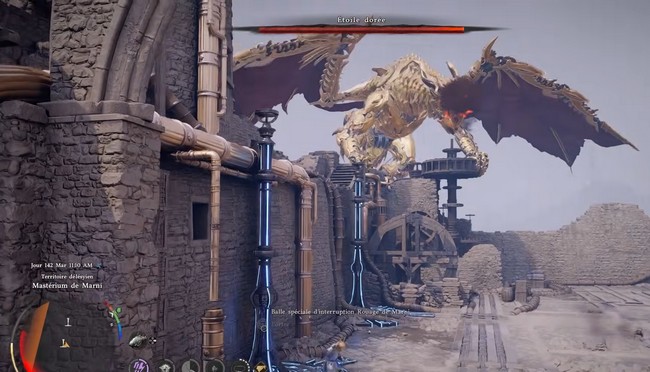 crimson Desert-battre dragon étoile dorée