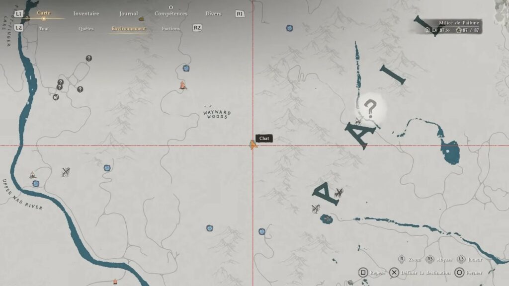 Emplacement Sorcière de la Bonté Crimson Desert