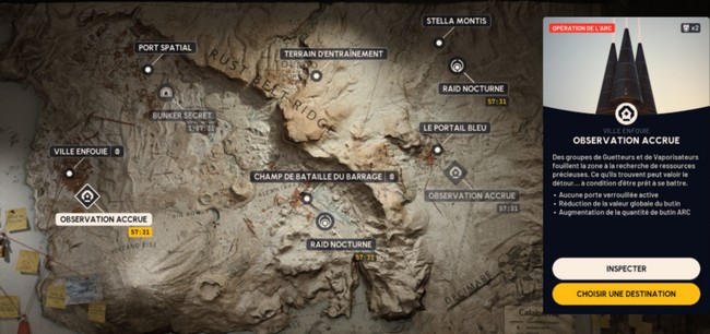 Emplacement Vaporisateur dans Arc Raiders