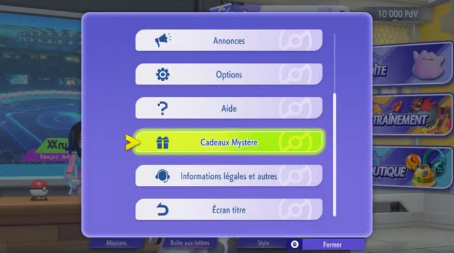 Liste des codes cadeaux actifs en avril 2026-Cadeau Mystère Pokémon Champions