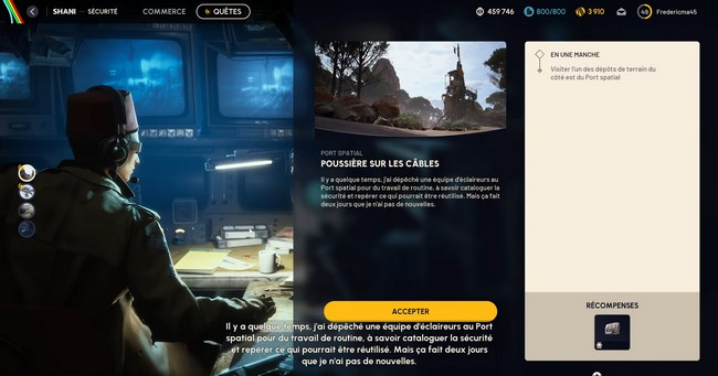 Quête Poussière sur les câbles dans Arc Raiders