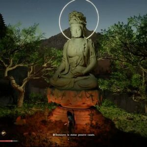 Réparer la deuxième statue pensive dans Crimson Desert