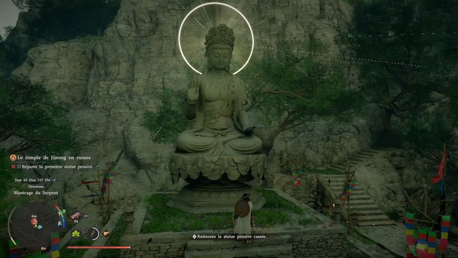 Réparer la première statue pensive dans Crimson Desert