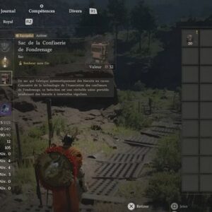 Sac de la Confiserie de Fondrenage Crimson Desert