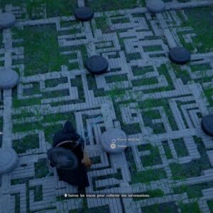 Suivre les traces dans la Forêt vespérale dans Crimson Desert