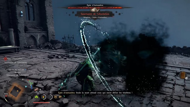 battre l'Épée d'Antumbra Facilement -crimson Desert