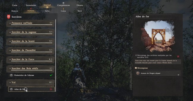 débloquer l'armure de dragon abyssal dans Crimson Desert